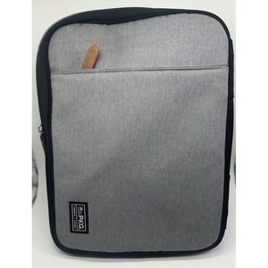 PKG Toronto Laptop Sleeve 13"–14" Gray Zipper Case Tablet MacBook Bag